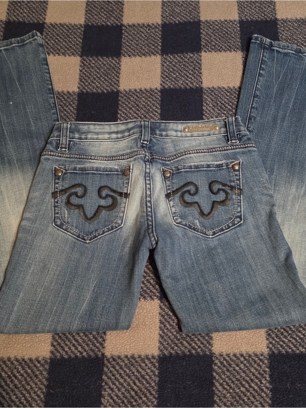 Y2k style rerock for express bootcut jeans